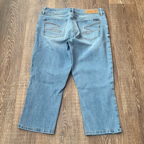 Seven7 Skinny Capri Jeans – Size 12 - Picture 2 of 15